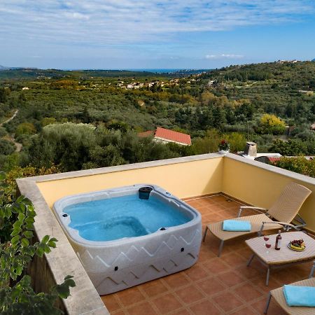 Villa Erontas - Private Heated Jacuzzi Makhairoí Exterior photo