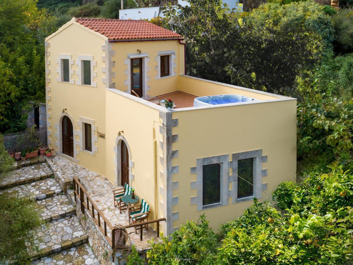 Villa Erontas - Private Heated Jacuzzi Makhairoí Exterior photo